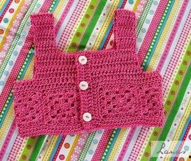 钩织女马甲成人教程视频,轻松掌握成人版型与技巧